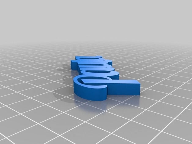 de paula organização personalizado 3D print model - Mito3D