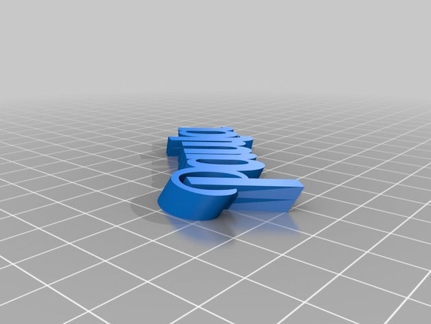 paula bueno grande organização personalizado 3D print model - Mito3D