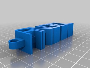 angel keychain organization customized 3d print model - Mito3D