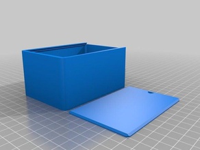boite de justificatifs les conteneurs personnalisé 3d print model - Mito3D