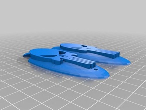 portallaves punisher 3d l'impression 3d print model - Mito3D