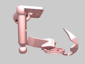 rétractable échelles directe d'un escabeau art boolean stimule de l'opinion union 3d print model - Mito3D