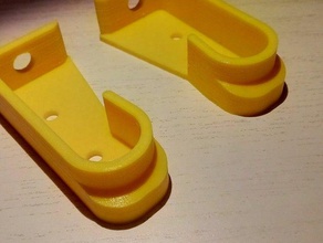Kleiderstange Halter - Ersatz Teile rod Kleiderschrank 3d print model - Mito3D