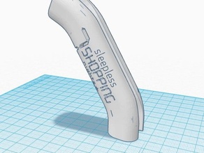 sleepless shopping bag handle fashion 3d print model - Mito3D