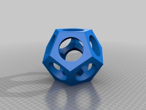 my customized dodecahedron sculptures 3d print model - Mito3D