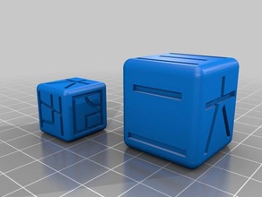 chinese dice 3d print model - Mito3D