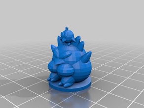toufoune brinquedos jogos krosmaster busca tofu 3d print model - Mito3D