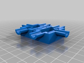 tee carcaça do conector eletrônica 3d print model - Mito3D