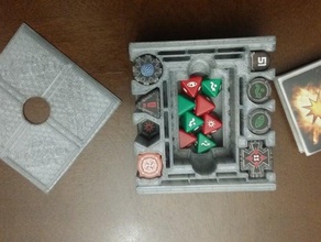 verbesserte x-wing-token-Halter - Spielzeug Spiel Zubehör Brettspiel Brett-Spiel x-wing miniaturen 3d print model - Mito3D