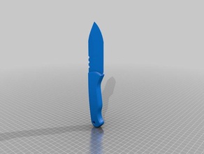 coltello hobby 3d print model - Mito3D