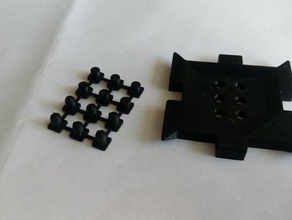 braille-Würfel lernen Jalousien pädagogisches Spielzeug 3d print model - Mito3D