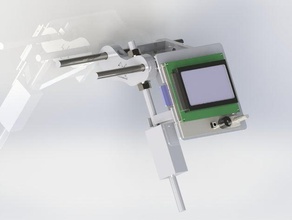 full graphic smart controller mount prusa i2 3d printer accessories 3d print model - Mito3D