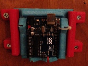 arduino uno Wandhalterung Elektronik 3d print model - Mito3D