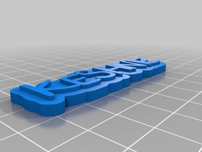 keshnie llaveros personalizado 3d print model - Mito3D