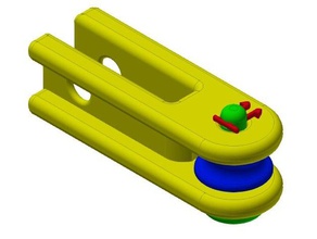 f1 schools tether line roller engineering co2car co2 car denford fastrak pinewood derby pitsco 3d print model - Mito3D