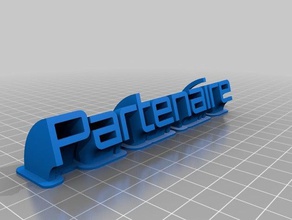 parten office customized 3d print model - Mito3D