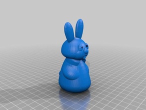 rabbit toy game accessories 3d print model - Mito3D