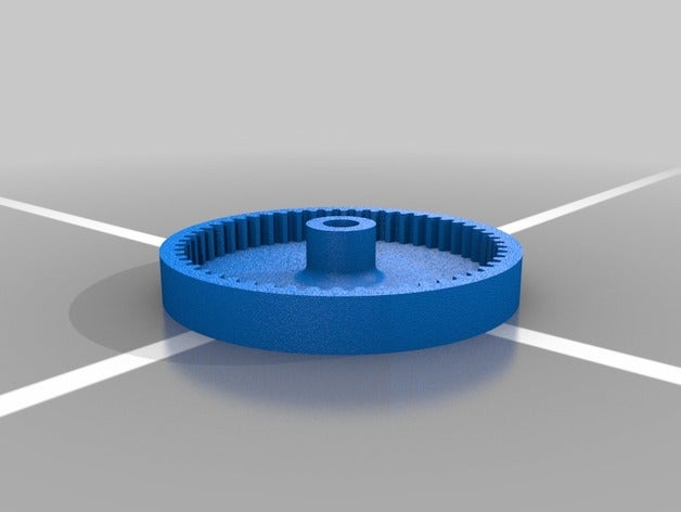 couronne pignon la robotique 3D print model - Mito3D