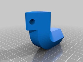 meu personalizados figo suporte traseiro do animal de estimação cadeira rodas animais 3d print model - Mito3D