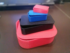 anpassbare Gehäuse Deckel tool Inhaber - Boxen customizer 3d print model - Mito3D