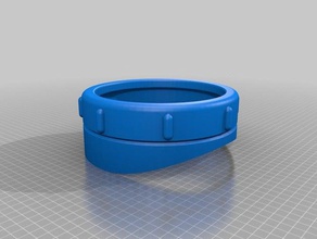 minion goggle Requisiten 3d print model - Mito3D