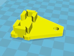 cr-7 axis end cap rod guide v-rail system 3d printer accessories creality 3d print model - Mito3D