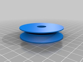 pulley 12mm diy customized 3d print model - Mito3D