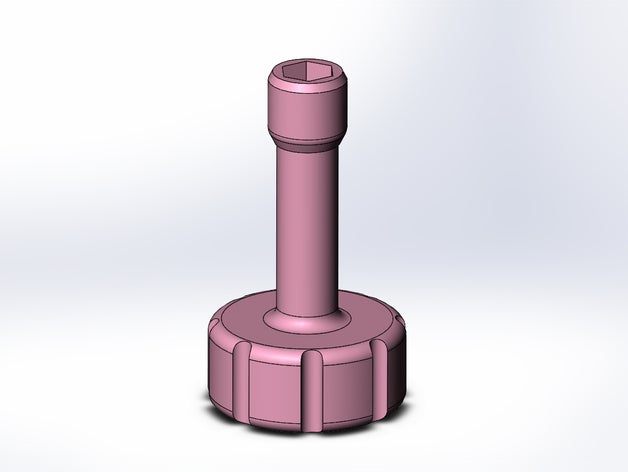 écrou-11mm la main outils 3D print model - Mito3D