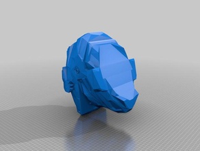 jun kask halo sahne kaskı prop 3d print model - Mito3D