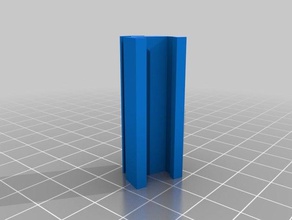 2020 vslot 10mm width led strips holders 3d printer parts extrusion angled holder mount openbuilds 3d print model - Mito3D