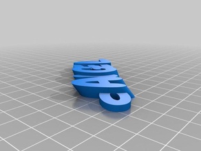 004 my customized iamburnystext name keyring keyfob organization 3d print model - Mito3D
