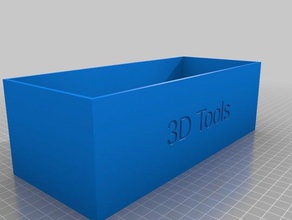 3d-Werkzeug-container Container angepasst 3d print model - Mito3D