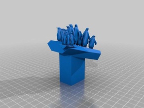 assignment 8 plinth project melting icecaps 3d printing 3d print model - Mito3D