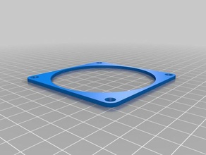 80x80 fan spacer hobby 3d print model - Mito3D