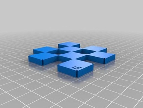 mi personalizados extensible tablero de ajedrez 3d print model - Mito3D