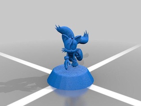 tails flying toys games 3d print model - Mito3D