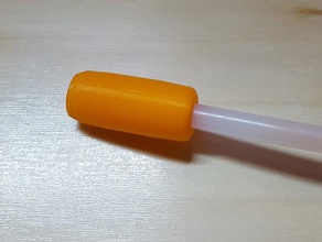 6mm od teflon di ptfe del filamento tubo accoppiatore joiner 3d la stampante accessori guida in 3d print model - Mito3D