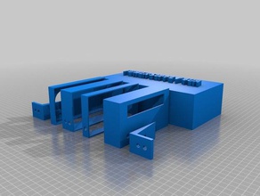 markabot-40a veritcal 3030 holders v1 3d printing 3d print model - Mito3D