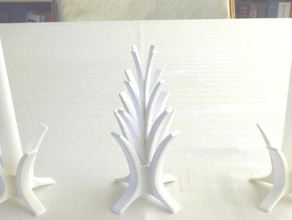 candle holders centerpiece kitchen dining table ultimaker 3d print model - Mito3D