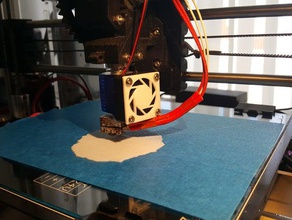 aperture science 30mm fan cover e3d cooling fans printer accessories 3d print model - Mito3D