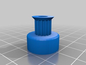 gt2 2mm 15t polia 3d a impressora partes personalizado 3d print model - Mito3D