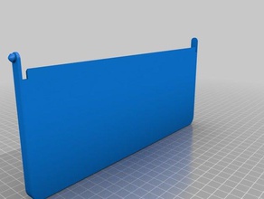 replacement paper tray magicolor 1600w printer parts laser 3d print model - Mito3D