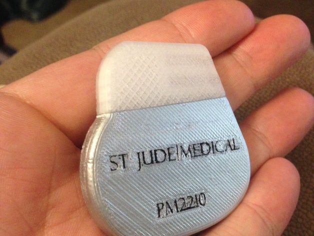 st jude pacemaker pm2210 outros 3D print model - Mito3D