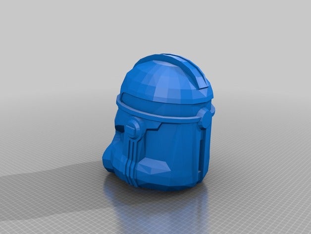 star wars clone 2 helmet props 3D print model - Mito3D