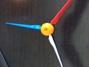 küçük yel değirmeni Hollanda tarzı hobi vinmle windmolen 3d print model - Mito3D