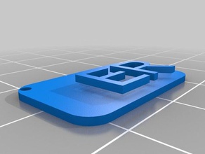 kleinste version Zeichen logos angepasst 3d print model - Mito3D