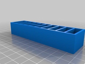1s lipo tray containers customized 3d print model - Mito3D