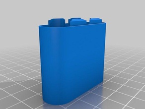 aa 1x3 bottom v04 containers customized 3d print model - Mito3D