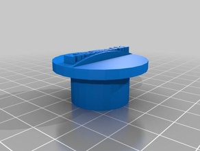 kitchen aide mixer accessory cap replacement parts 3d print model - Mito3D