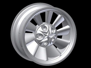 wheel 2 automotive 3d print model - Mito3D